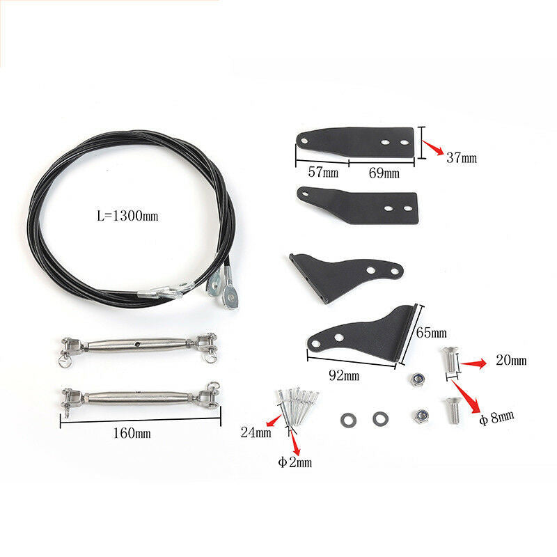 Limb Riser Kit For Jeep Wrangler JL JLU 2018-2023 Exterior Part