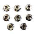 M6 Titanium Hex Nut Grade 5 GR5 Smooth Flange (Pack of 8) Default Title Exterior Part