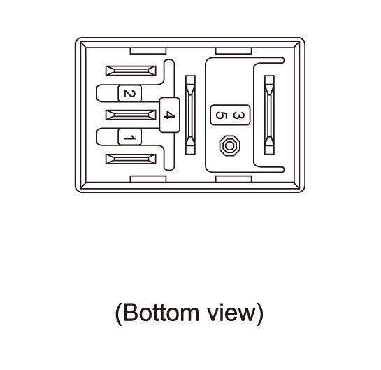 4 PIN 30A 12V SPST Micro Relay (10 Pack) Electrical