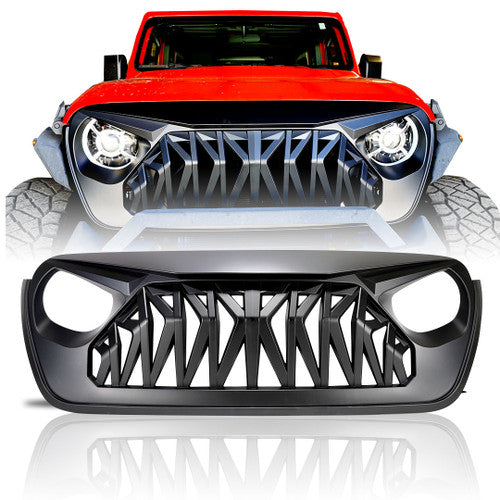 GLADIATOR WARRIOR Front Grille for Jeep Wrangler JL & Gladiator 2018+ Default Title Grille