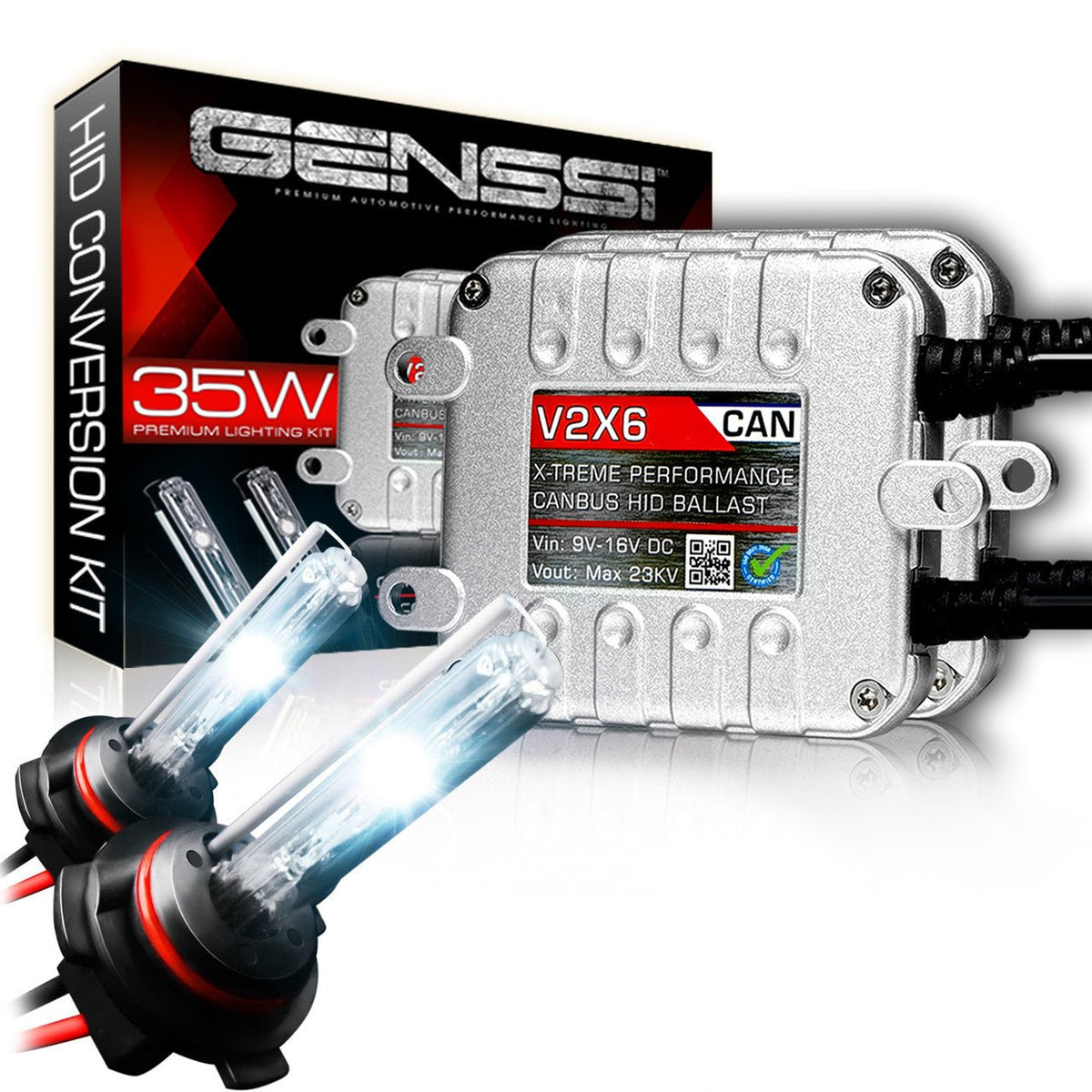 Hid Kit HID Kit Conversion X6 CANBUS Performance Xenon AC 35W – GENSSI