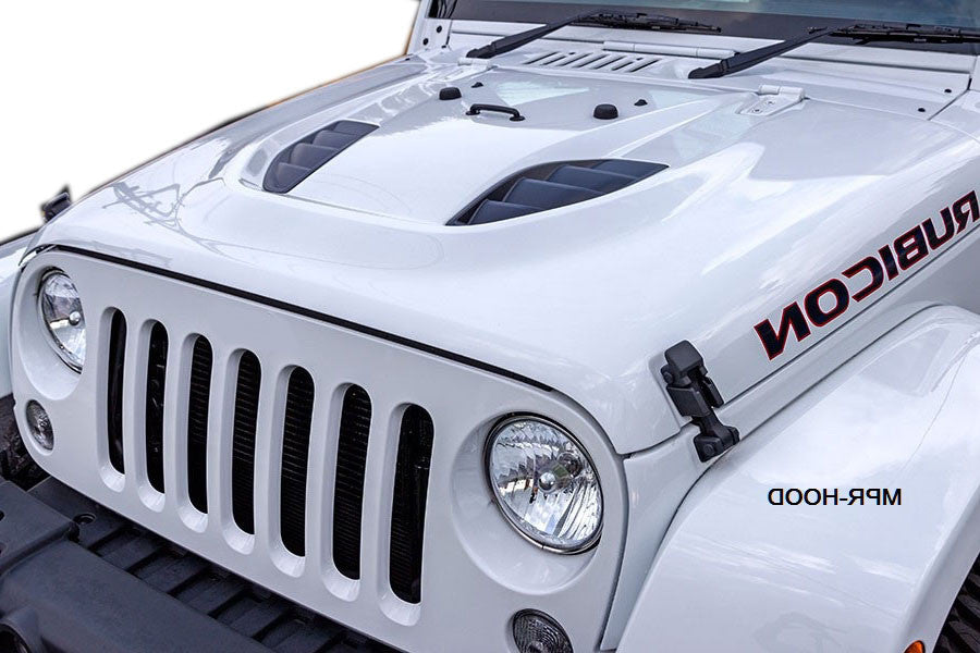 MPR 10th Anniversary Hood for Wrangler JK 2007-2018 Exterior Part