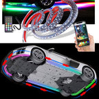 LED Under Body Fender Bumper Kit for Jeep Wrangler Flexible Wireless - GENSSI Lighting