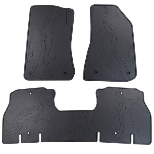 No-slip Floor Mat All Weather Slush Mats For Jeep Wrangler JL 2018-2023 4 Door Default Title Interior Part