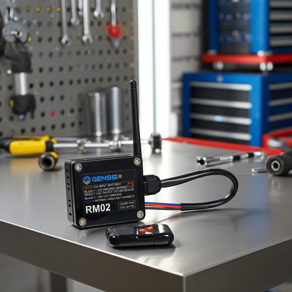 1 Channel High Power 15A On/Off Wireless Remote Controller 12V