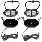 Vader LED Rock Lights with Wiring Add - on Kit (Pack of 2) - GENSSI Lighting