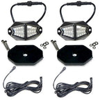 Vader LED Rock Lights with Wiring Add - on Kit (Pack of 2) - GENSSI Lighting