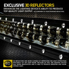 180W 32 Inches Black Spot/Flood Combo LED Light Bar - GENSSI Lighting