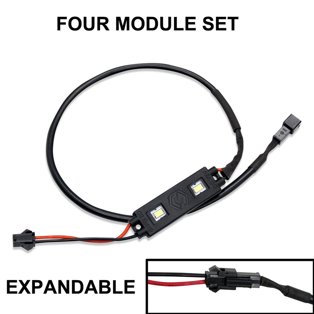 Xtreme LED Rock Lights 4 Piece Set Lighting