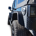 Steel Tube Style Metal Fenders for Wrangler JK 2007 - 2018 - GENSSI Exterior Part