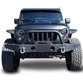 Steel Tube Style Metal Fenders for Wrangler JK 2007 - 2018 - GENSSI Exterior Part