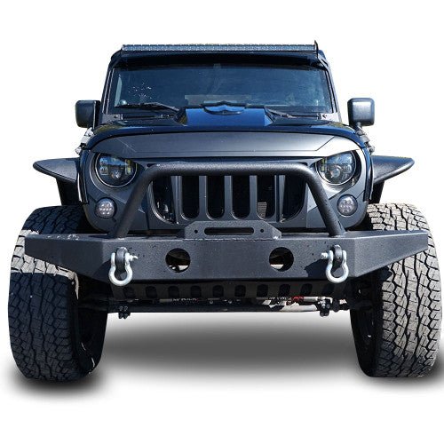 Steel Tube Style Metal Fenders for Wrangler JK 2007 - 2018 - GENSSI Exterior Part