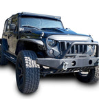Steel Tube Style Metal Fenders for Wrangler JK 2007 - 2018 - GENSSI Exterior Part