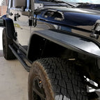 Steel Tube Style Metal Fenders for Wrangler JK 2007 - 2018 - GENSSI Exterior Part