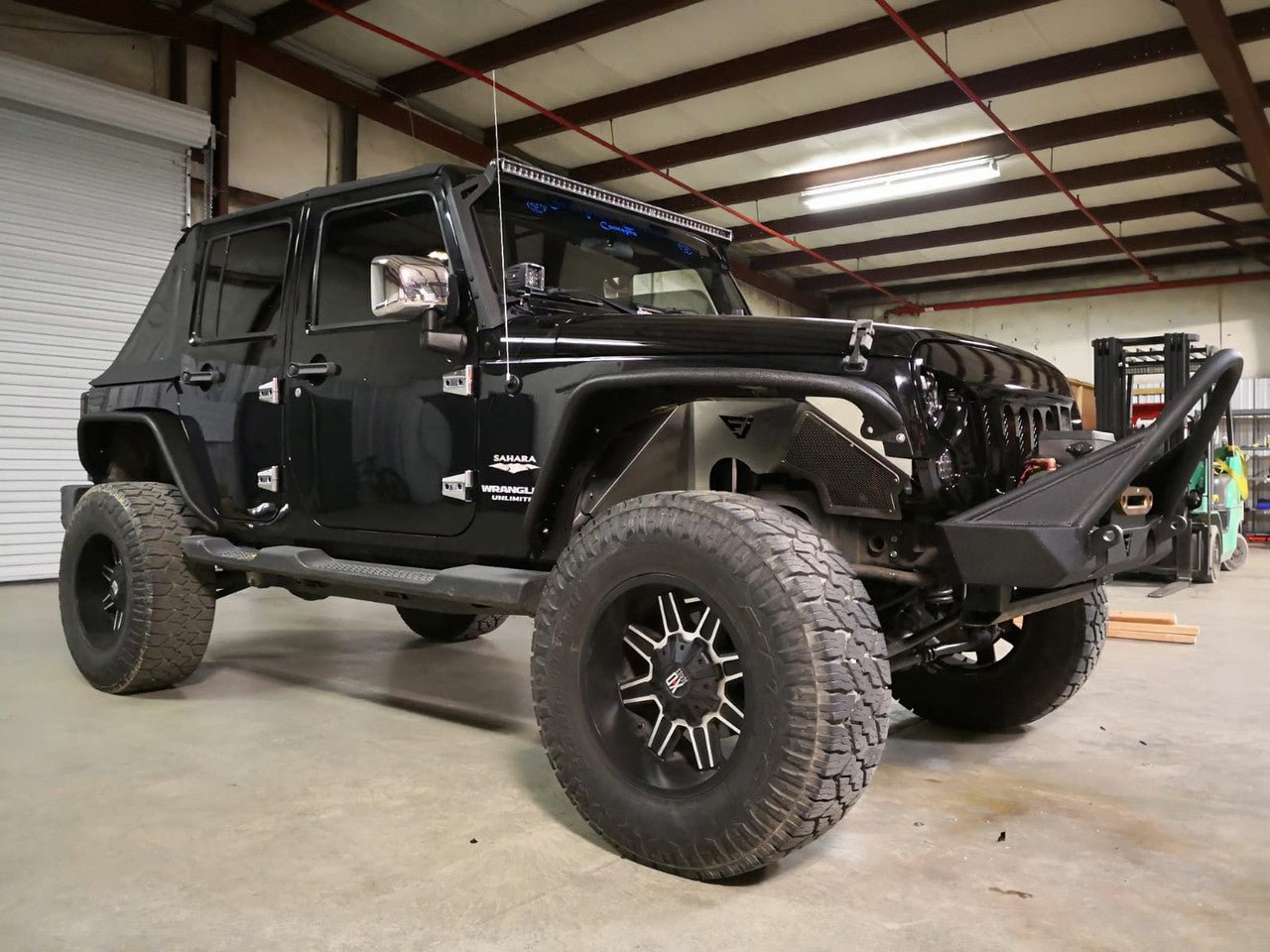 Steel Tube Style Metal Fenders for Wrangler JK 2007 - 2018 - GENSSI Exterior Part