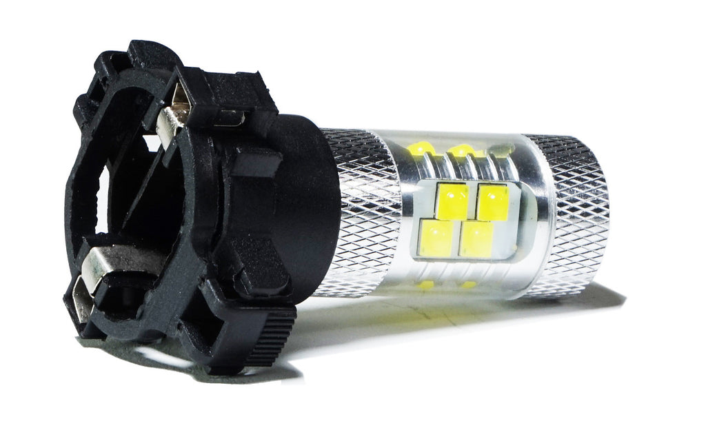 PY24W 5200s 100W LED Turn Signal Park Lamp Bulbs (2 Pack) Lighting