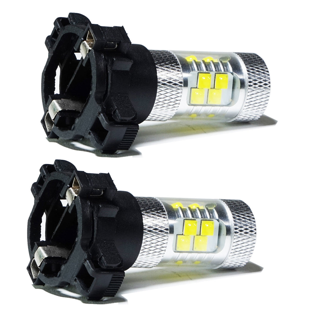 PY24W 5200s 100W LED Turn Signal Park Lamp Bulbs (2 Pack) Lighting