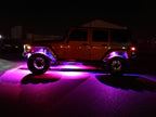 LED Under Body Rock Lights Color with Bluetooth Controller 8x - GENSSI Lighting