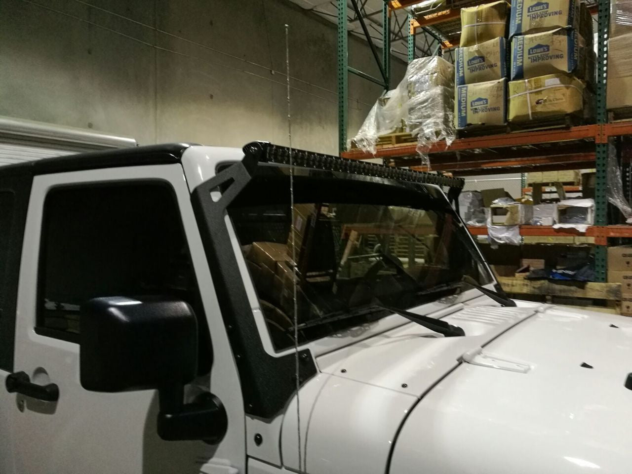 LED Light Bar 288W 50 Inches Bracket Wiring Harness Kit for Wrangler JK 2007-2017 Lighting