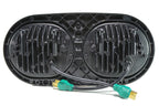 Dual LED Headlight for Harley Road Glide Black Lighting