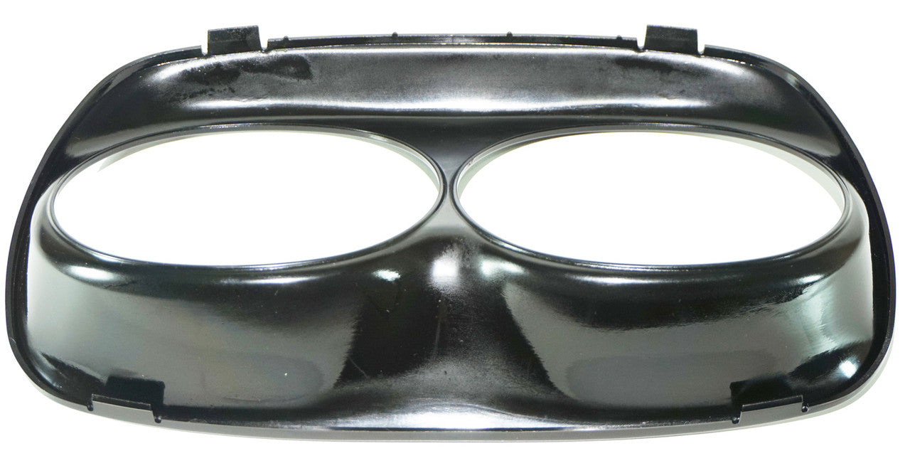 Dual LED Headlight for Harley Road Glide Black Lighting