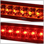 Red LED 3rd Third Brake Light for Jeep Wrangler TJ 1997-2006 Lighting