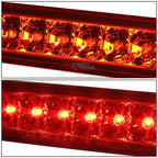Red LED 3rd Third Brake Light for Jeep Wrangler TJ 1997-2006 Default Title Lighting