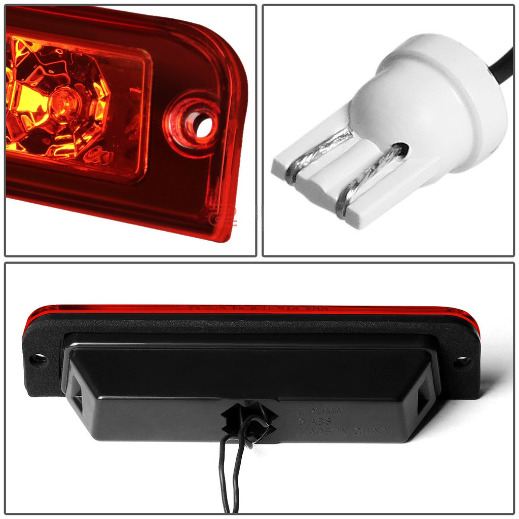 Red LED 3rd Third Brake Light for Jeep Wrangler TJ 1997-2006 Lighting