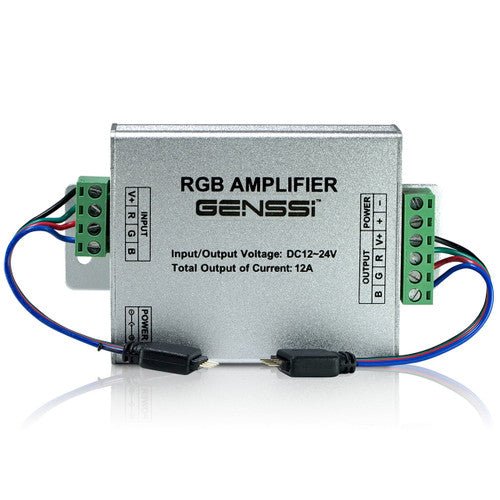 RGB LED Strip Amplifier Repeater - GENSSI Electrical