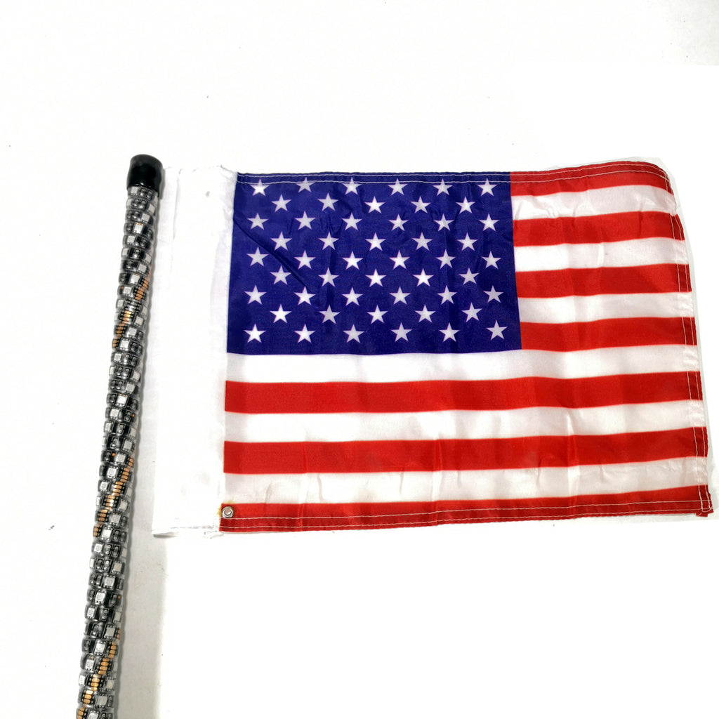 LED RGB Color Changing Whip Lights 3 Feet 4 Feet 5 Feet Lighting