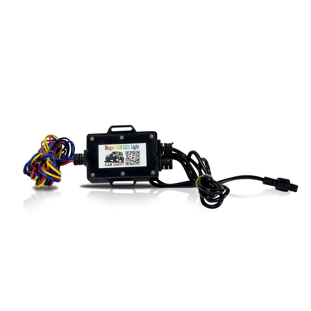 7 Inch HALO RGB Chasing Projector LED Motorcycle Headlight Lighting