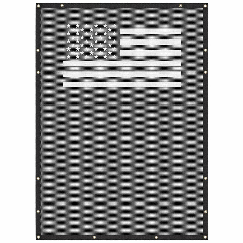 Flag Mesh Shade Top Cover for Jeep Wrangler JL JLU 4 - Door 2018 - 2023 - GENSSI Exterior Part