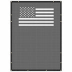 Flag Mesh Shade Top Cover for Jeep Wrangler JL JLU 4 - Door 2018 - 2023 - GENSSI Exterior Part