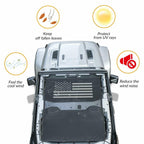 Flag Mesh Shade Top Cover for Jeep Wrangler JL JLU 4 - Door 2018 - 2023 - GENSSI Exterior Part