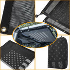 Flag Mesh Shade Top Cover for Jeep Wrangler JL JLU 4 - Door 2018 - 2023 - GENSSI Exterior Part