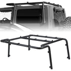 Roof Steel Rack For Jeep Wrangler JK 2 - Door (2007 - 2010) Black - GENSSI Exterior Part