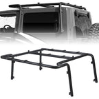Roof Steel Rack For Jeep Wrangler JK 2 - Door (2007 - 2010) Black - GENSSI Exterior Part