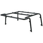 Roof Steel Rack For Jeep Wrangler JK 2 - Door (2007 - 2010) Black - GENSSI Exterior Part