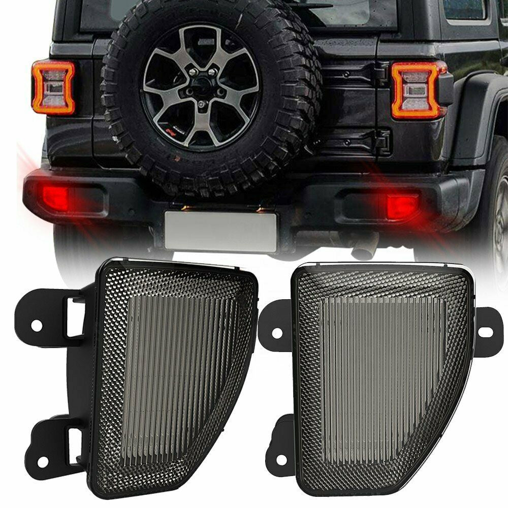 Rear Bumper LED Brake Backup Lamp for Jeep Wrangler JL 2018-2023 Lighting