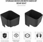 Rear Seat Side Storage Tray Organizer Box for Jeep Wrangler JL Jeep Gladiator Interior Part