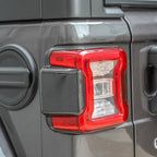 Rear Tail Light Lamp Panel Frame Trim for Jeep Wrangler JL 2018 - 2023 Carbon Fiber - GENSSI Interior Part