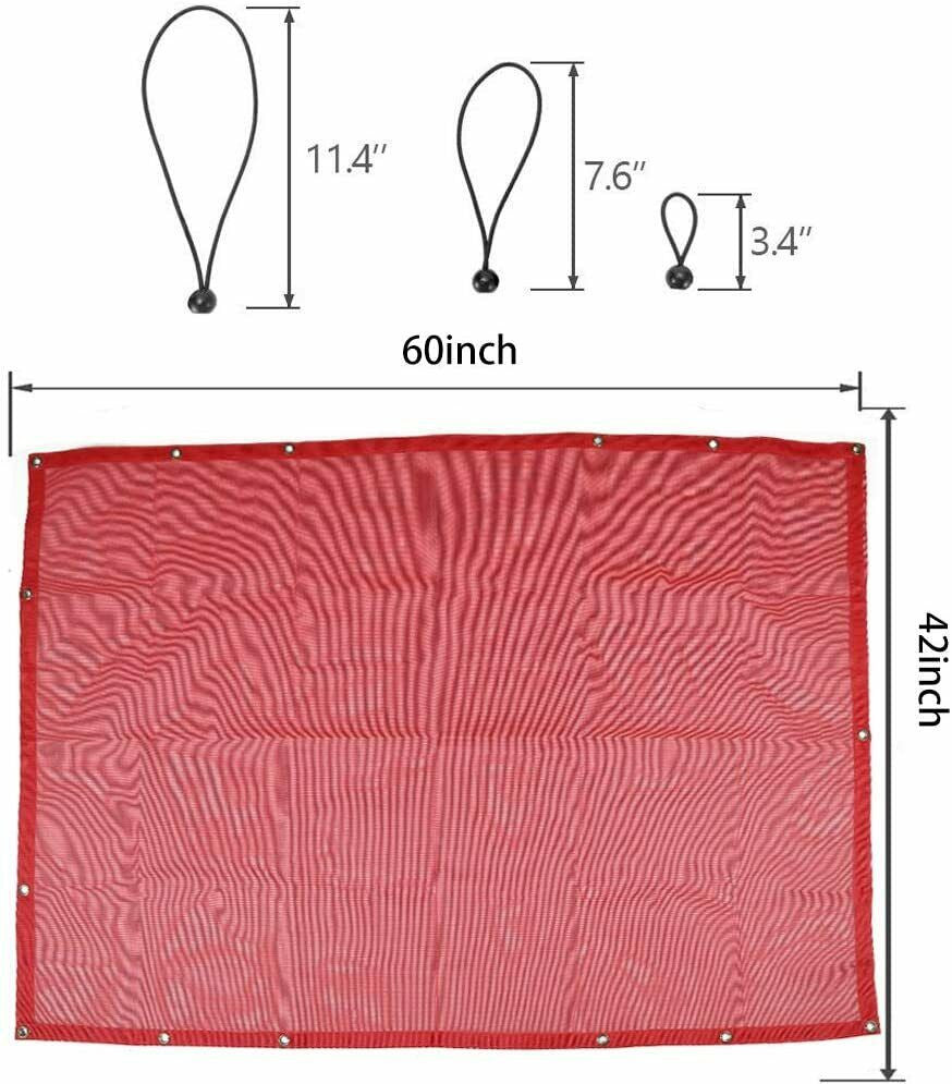 Sunshade Mesh Top Cover for Jeep Wrangler JL JLU (2018-2020) 4-Door Exterior Part