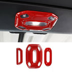 Reading Lamp Light Panel Trim Cover Bezels For Jeep Wrangler JL 2018 - 2023 Red - GENSSI Interior Part
