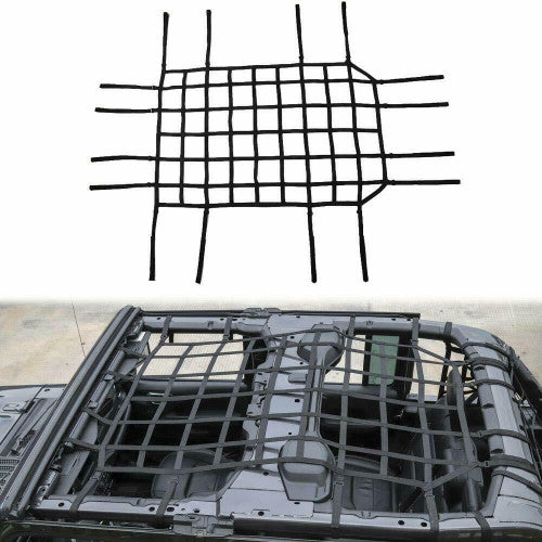 Roof Hammock Cargo Net For Jeep Wrangler JL 2018-2023 Default Title Interior Part