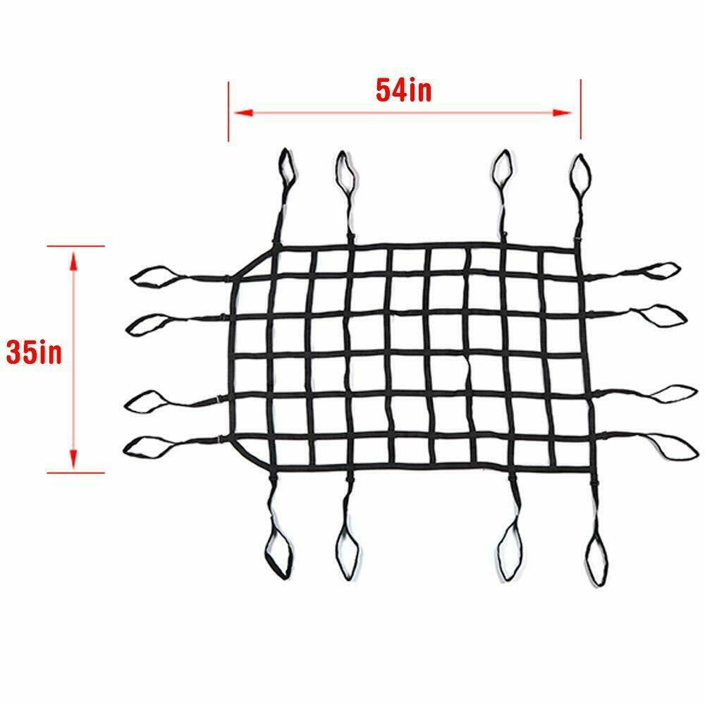 Roof Hammock Cargo Net For Jeep Wrangler JL 2018-2023 Interior Part