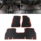 Rubber Floor Mats Waterproof Floor Liners For Jeep Wrangler JL 4Door 2018 - 2023 - GENSSI Interior Part