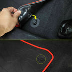 Rubber Floor Mats Waterproof Floor Liners For Jeep Wrangler JL 4Door 2018 - 2023 - GENSSI Interior Part