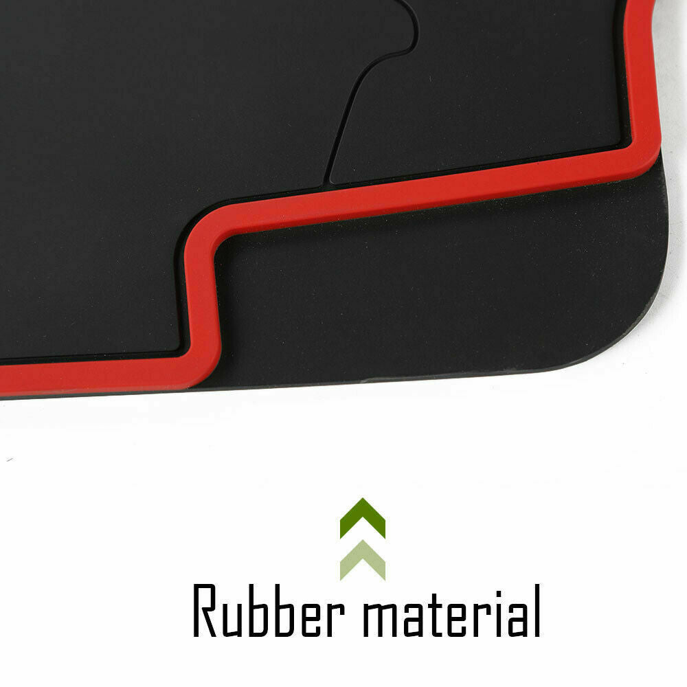 Rubber Floor Mats Waterproof Floor Liners For Jeep Wrangler JL 4Door 2018-2023 Interior Part