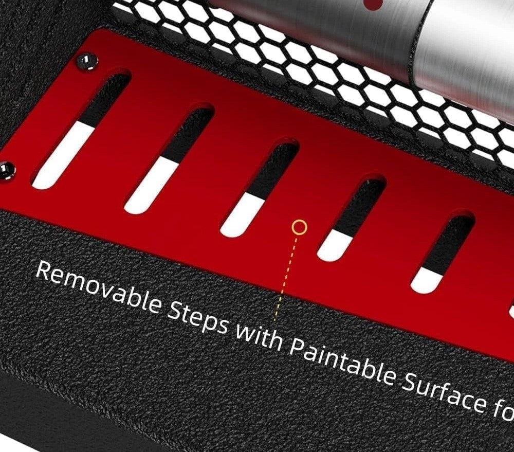 Nerf Bars Running Boards Side Steps for 2018-2024 Jeep Wrangler JL 4 Door Exterior Part