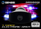 Remote Control Wireless Police Siren Emergency 7 Tone - GENSSI Electrical